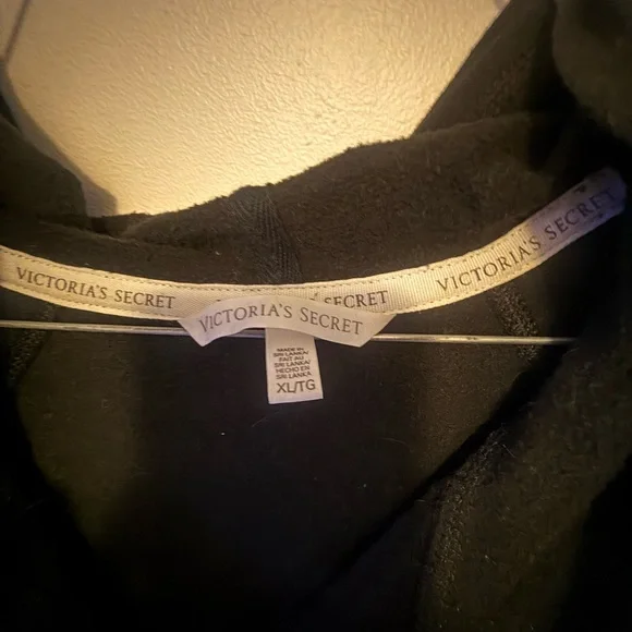 Victoria's Secret Black Hoodie - Picture 4 of 4